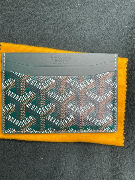 goyard card holder replica|authentic goyard card holder.